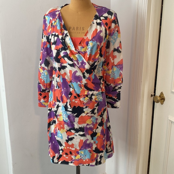 Catherine Malandrino Balloon Dress 3/4 sleeves NWT Size 4 - Picture 6 of 7